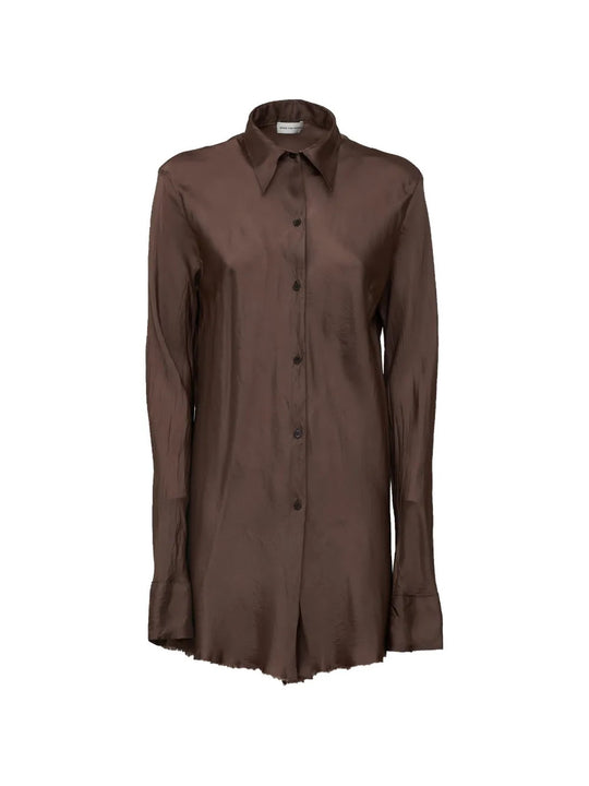 Brown shirt, front view