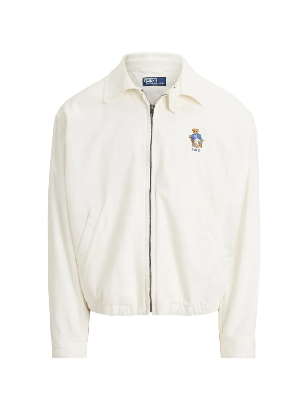 White coat, front view