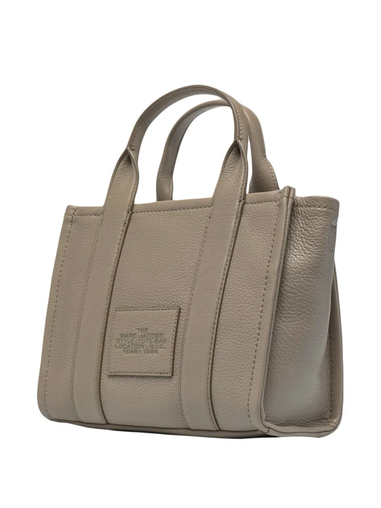 Tan bag, side view