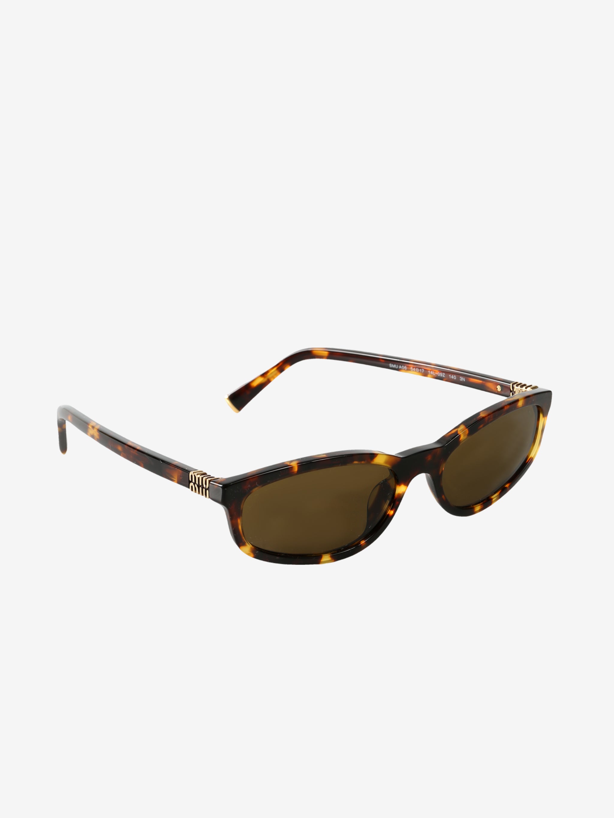 Brown sunglasses, side view