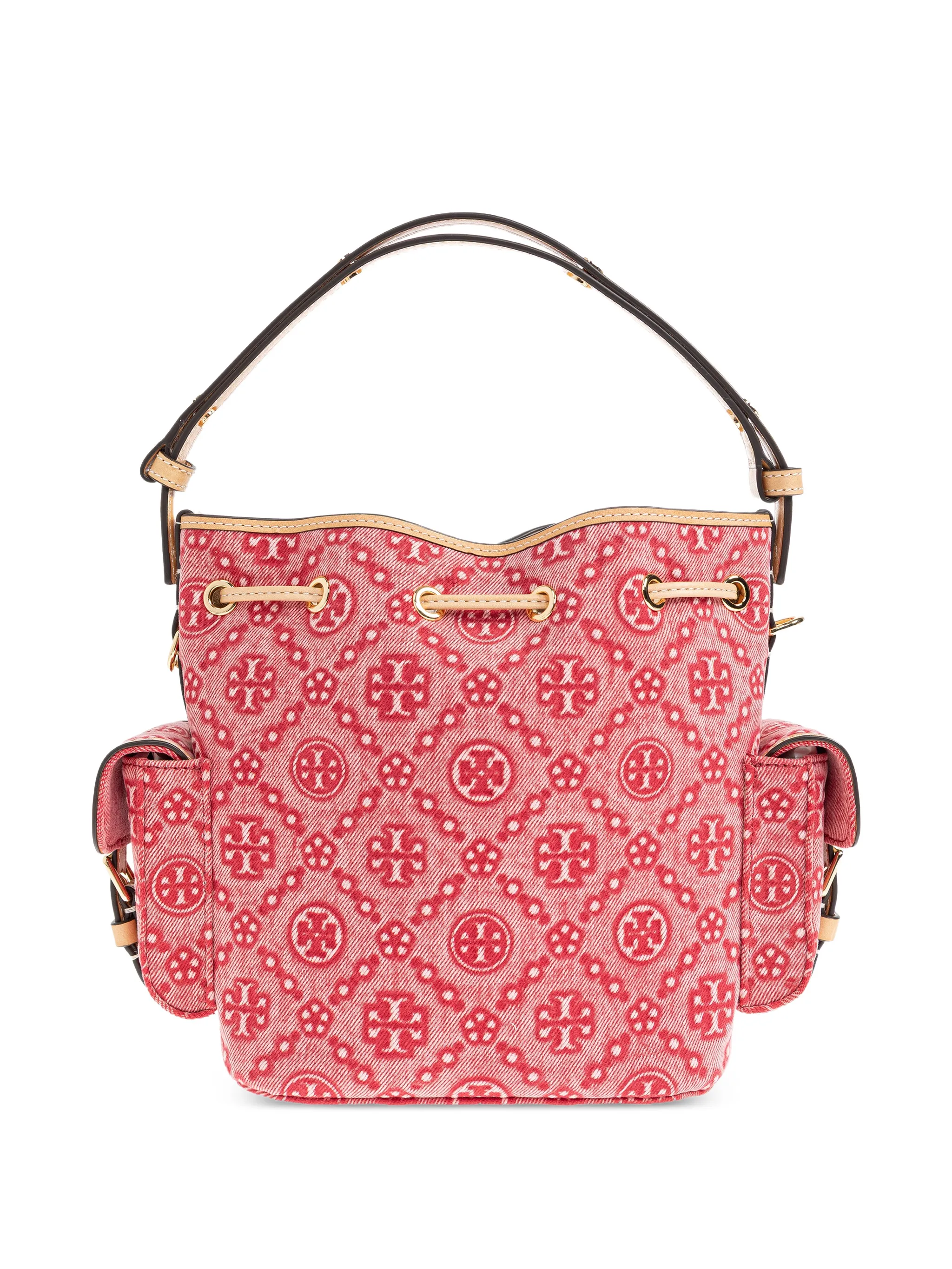 Red bag, back view