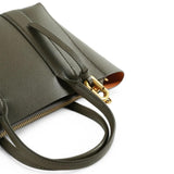 Green bag, front view