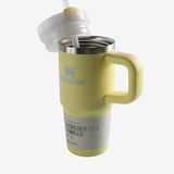 Yellow tumbler, front view