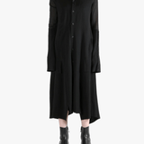 Black dress, full body view