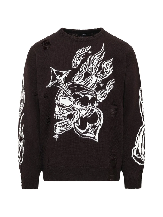 Black hoodie, front view
