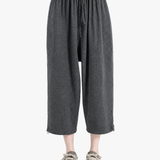 AMOMENTO - Women Jersey Banding Pants
