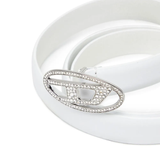 White belt,front view