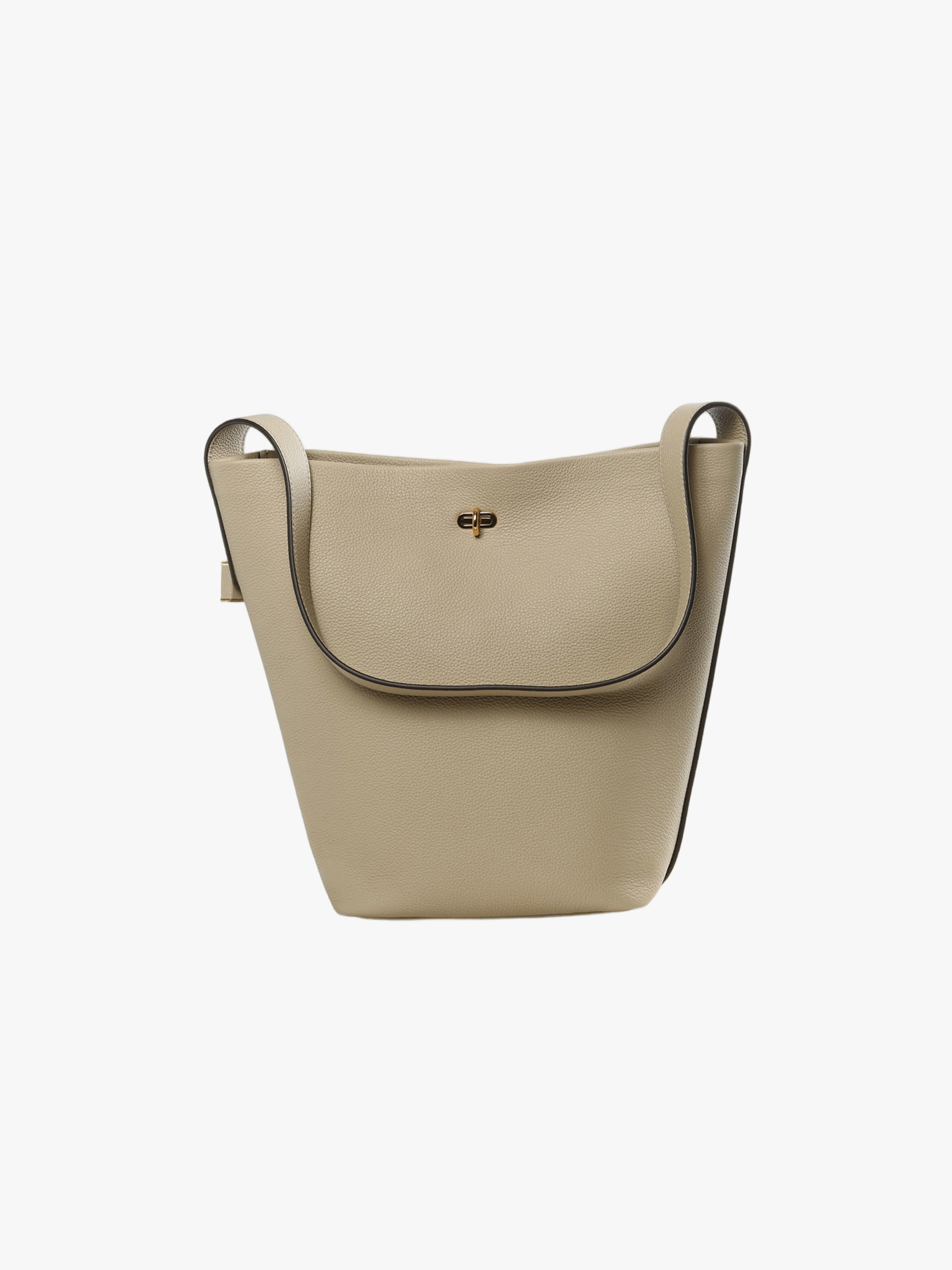 Tan bag,front view