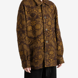 Brown jacket, full body view