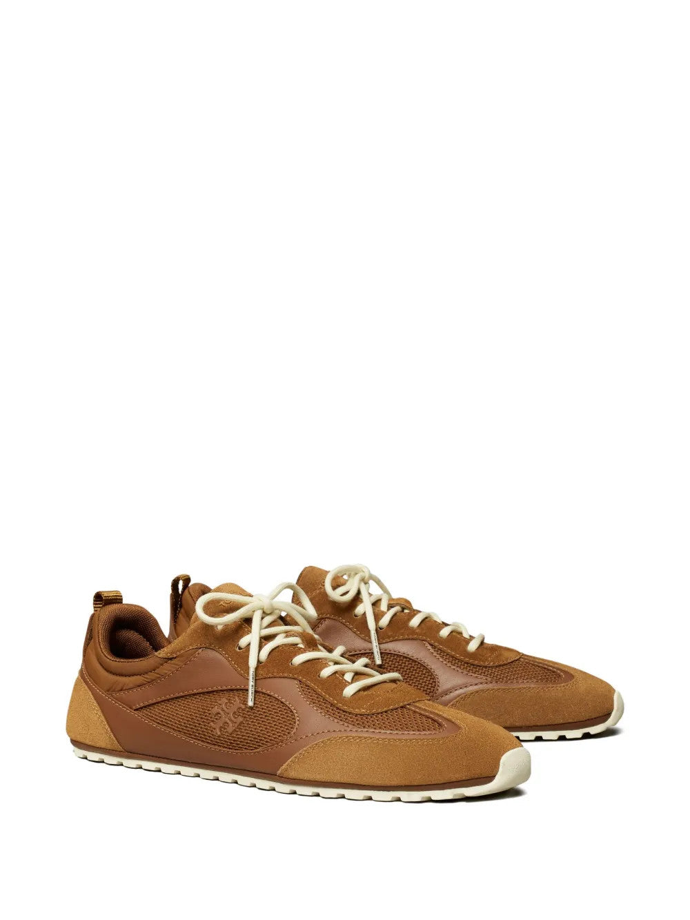 Brown shoes, front view