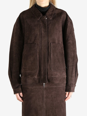 ATELIER NEW YORK - Unisex Suede Leather Blouson Jacket