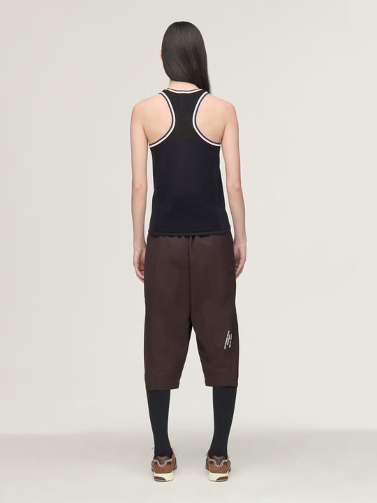 Black top, full body view
