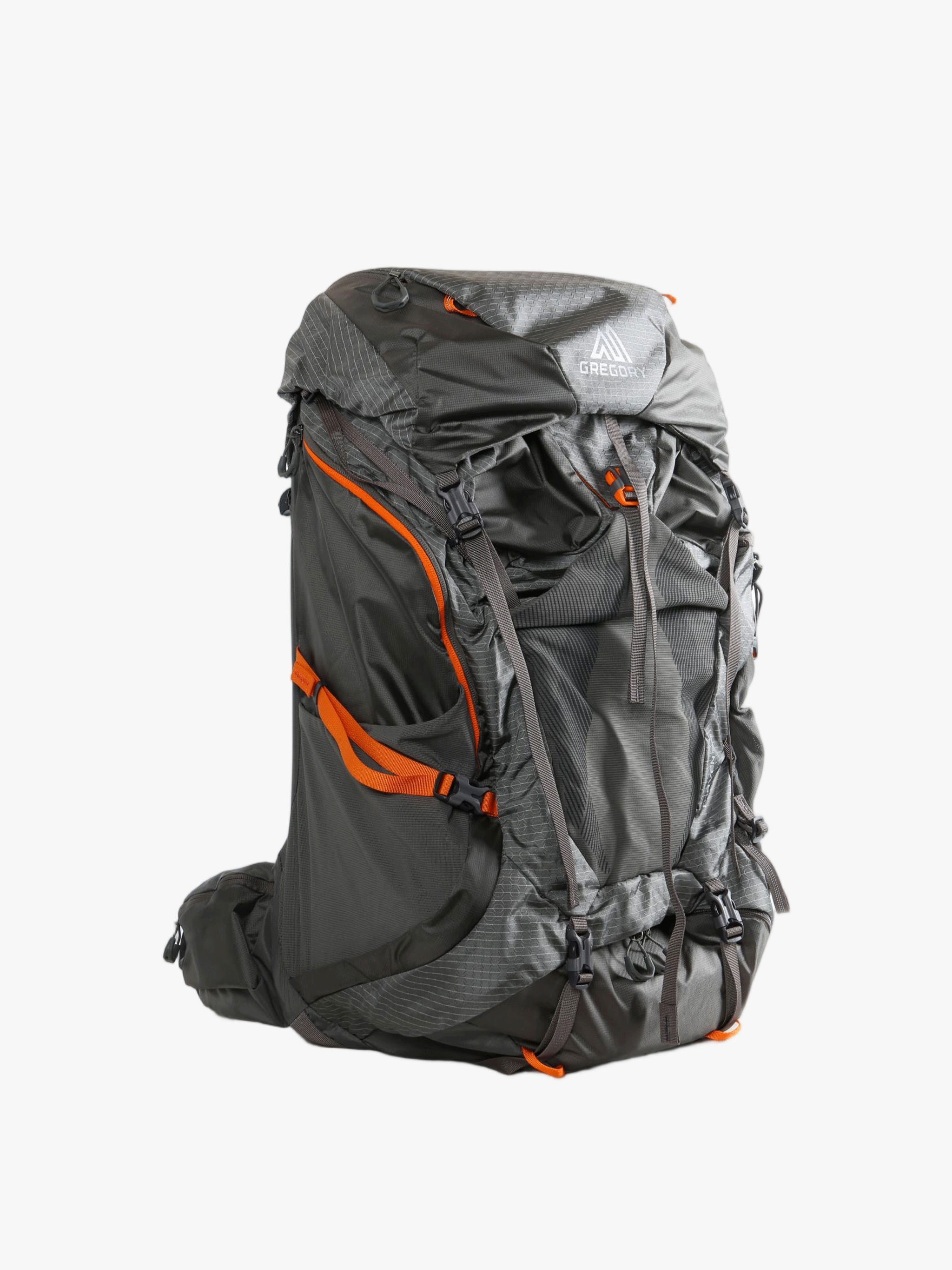 Grey bag, front view