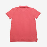 Red shirt, back view