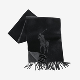 Black scarf, front view