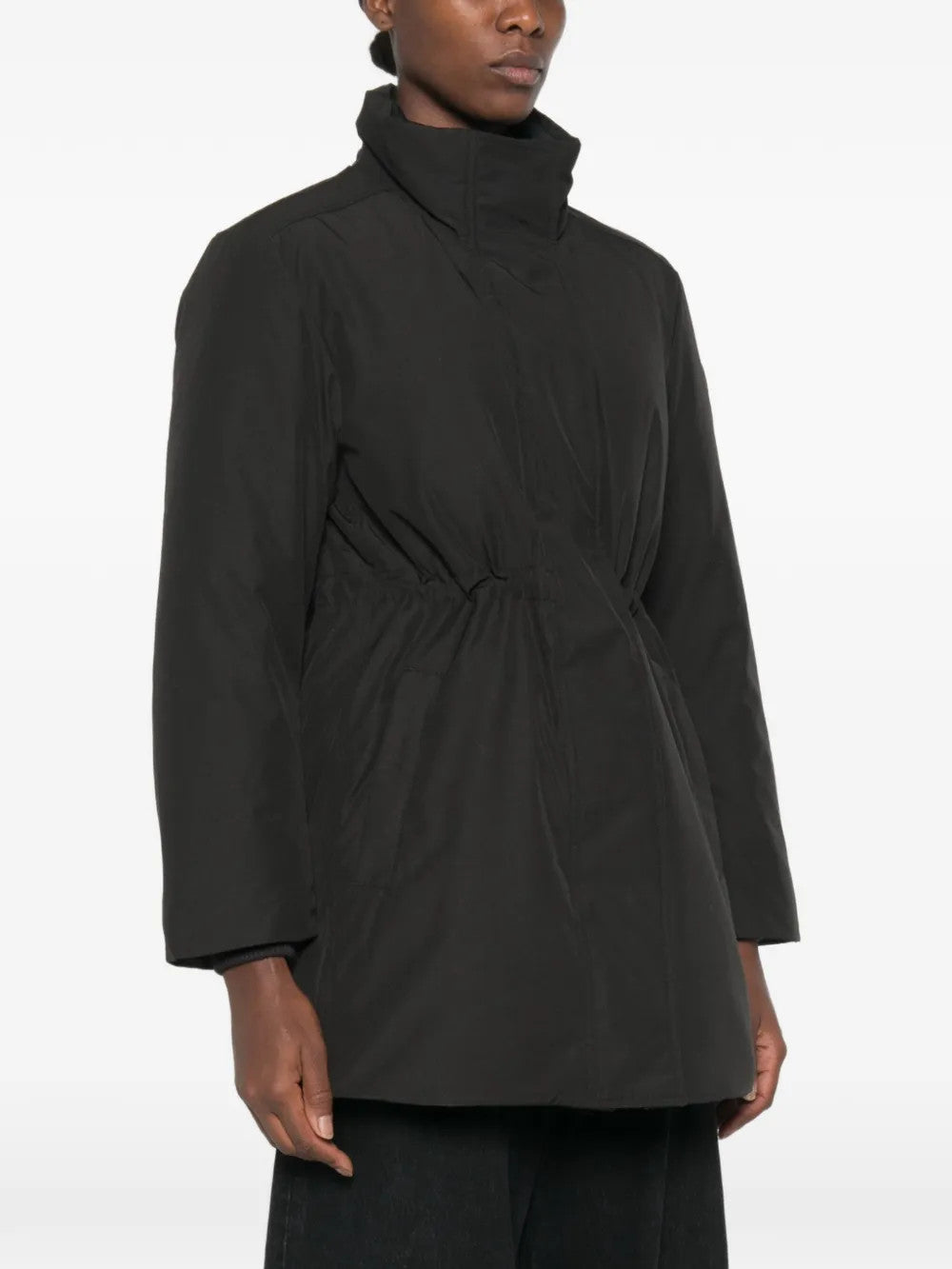 Black jacket, full body view