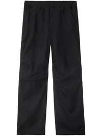 BURBERRY - Men Bias Check Nylon Cargo Trousers