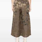Brown pants, full body view