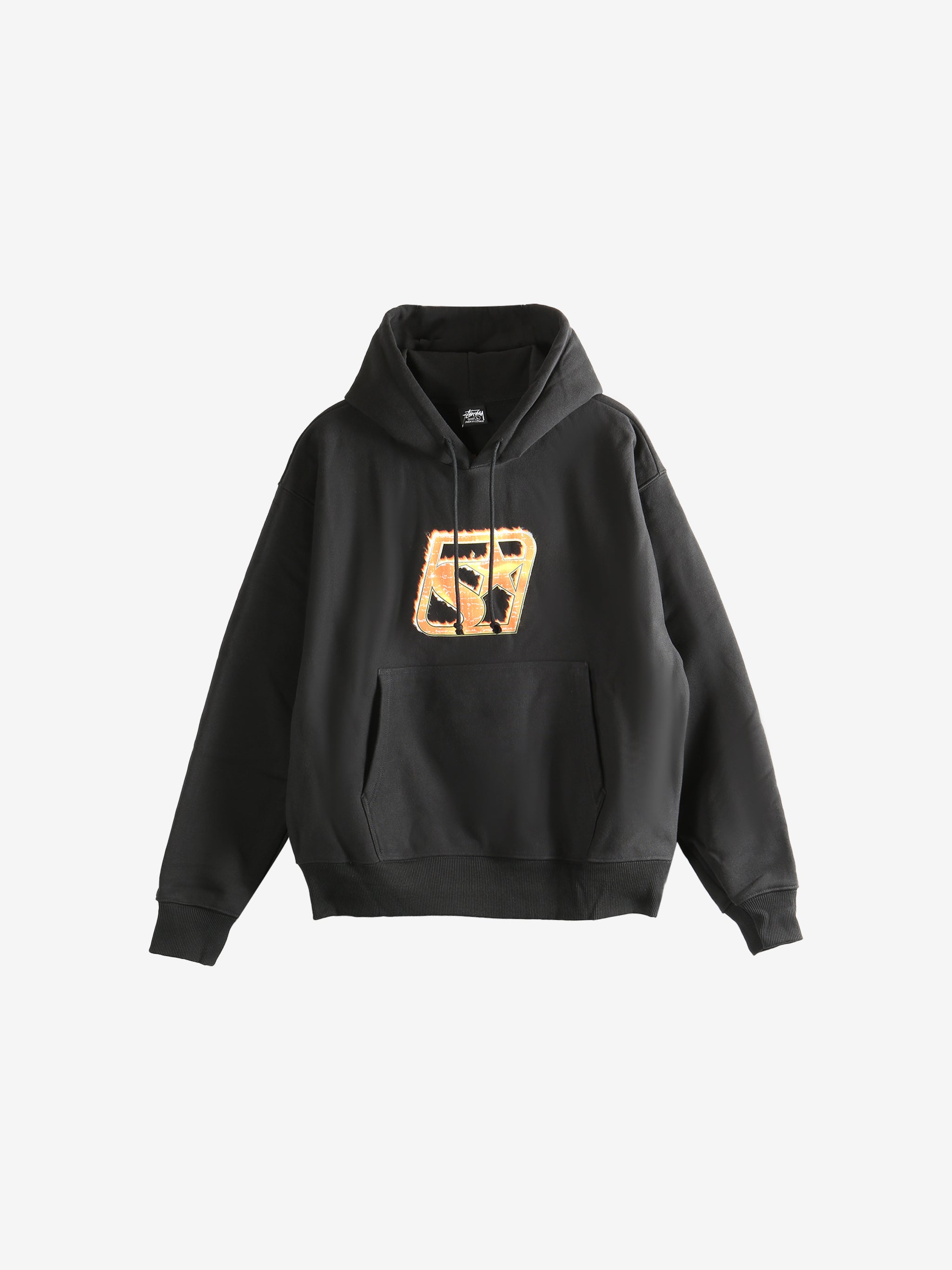 Black hoodie, front view