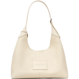 Tan bag, front view