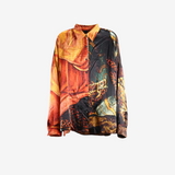 Orange shirt, front view