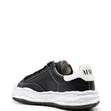 Black sneakers, back view