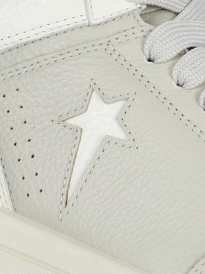 RICK OWENS DRKSHDW X CONVERSE - Leather Mid Turbowpn Sneaker