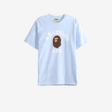 Blue t-shirt, front view