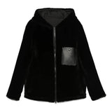 Black jacket, front view