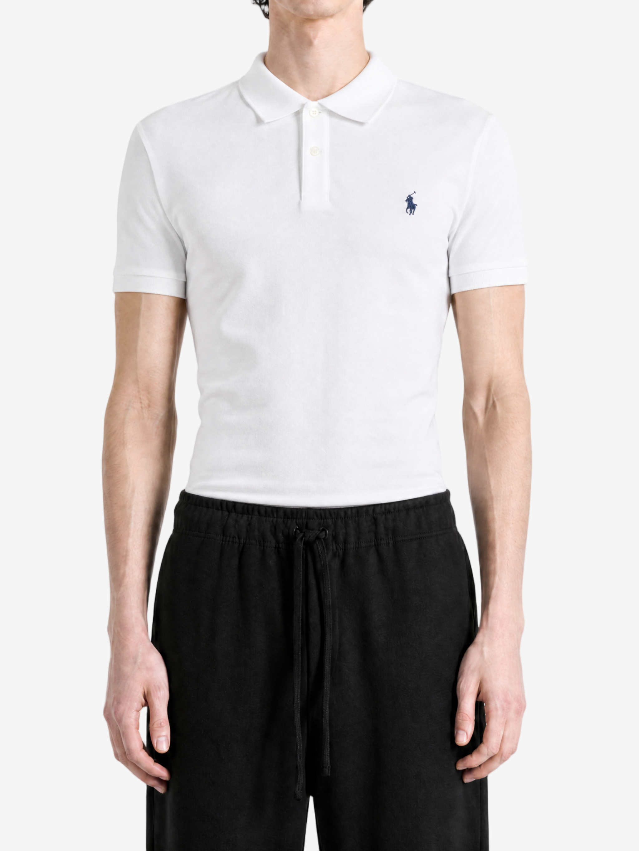 White shirt, full body view