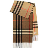 Tan scarf, front view