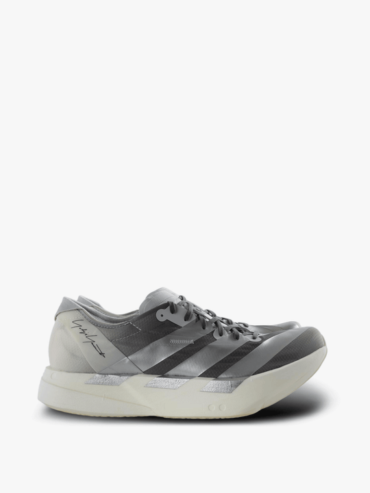 Grey shoes, side view