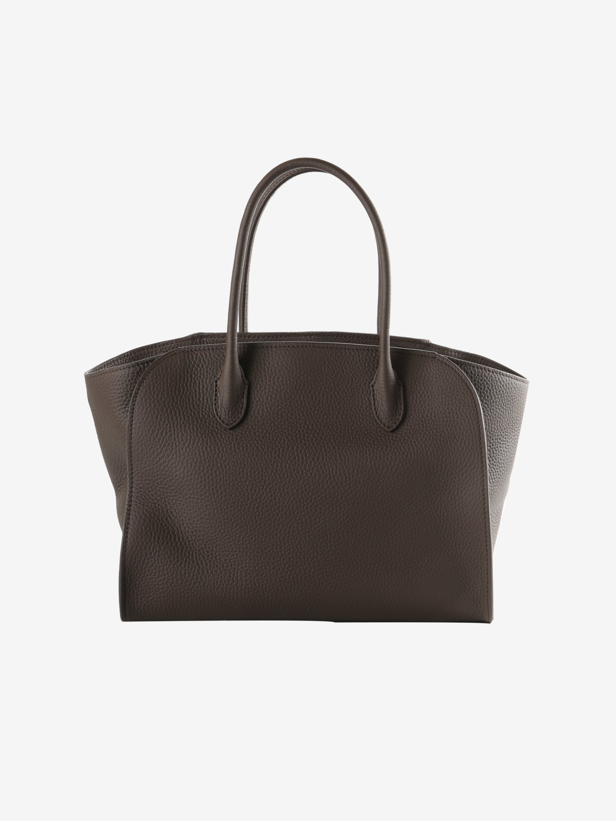 brown bag, front view