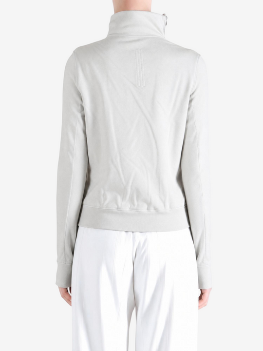 Grey hoodie, full body view