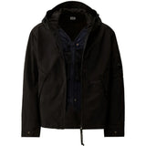 Black jacket, front view