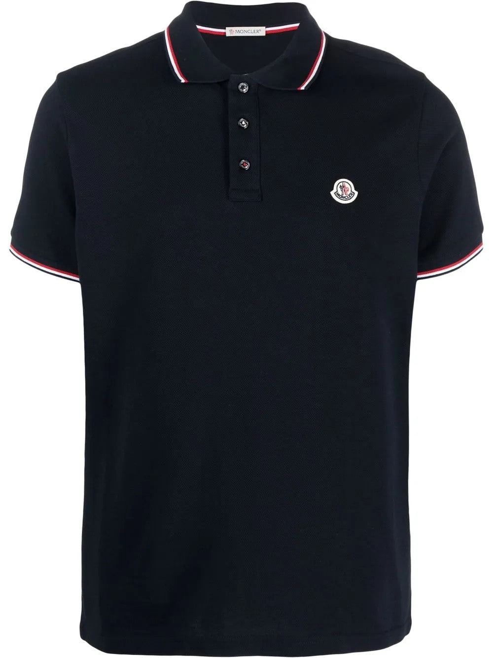 Navy t-shirt, front view