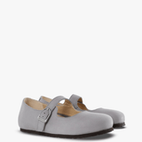 Grey shoes, front view