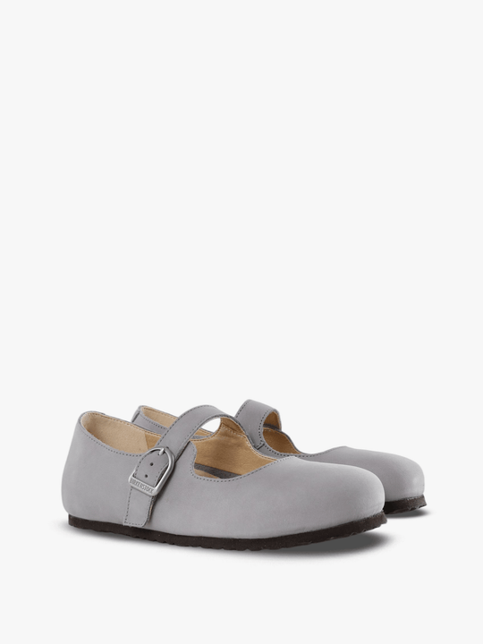 Grey shoes, front view