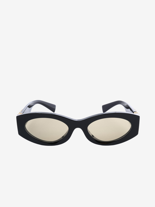 Black eyewear, front view