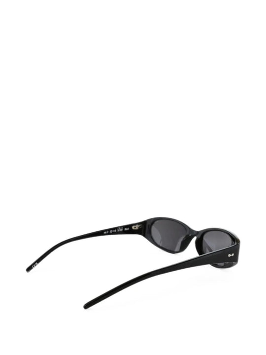 Black eyewear, front view