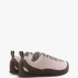Pink shoes, side view