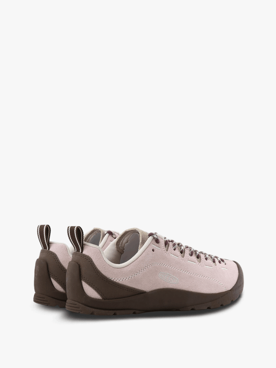 Pink shoes, side view