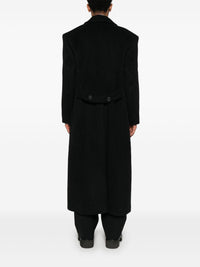 LOUIS GABRIEL NOUCHI - Men Wool Double-Breasted Oversize Coat