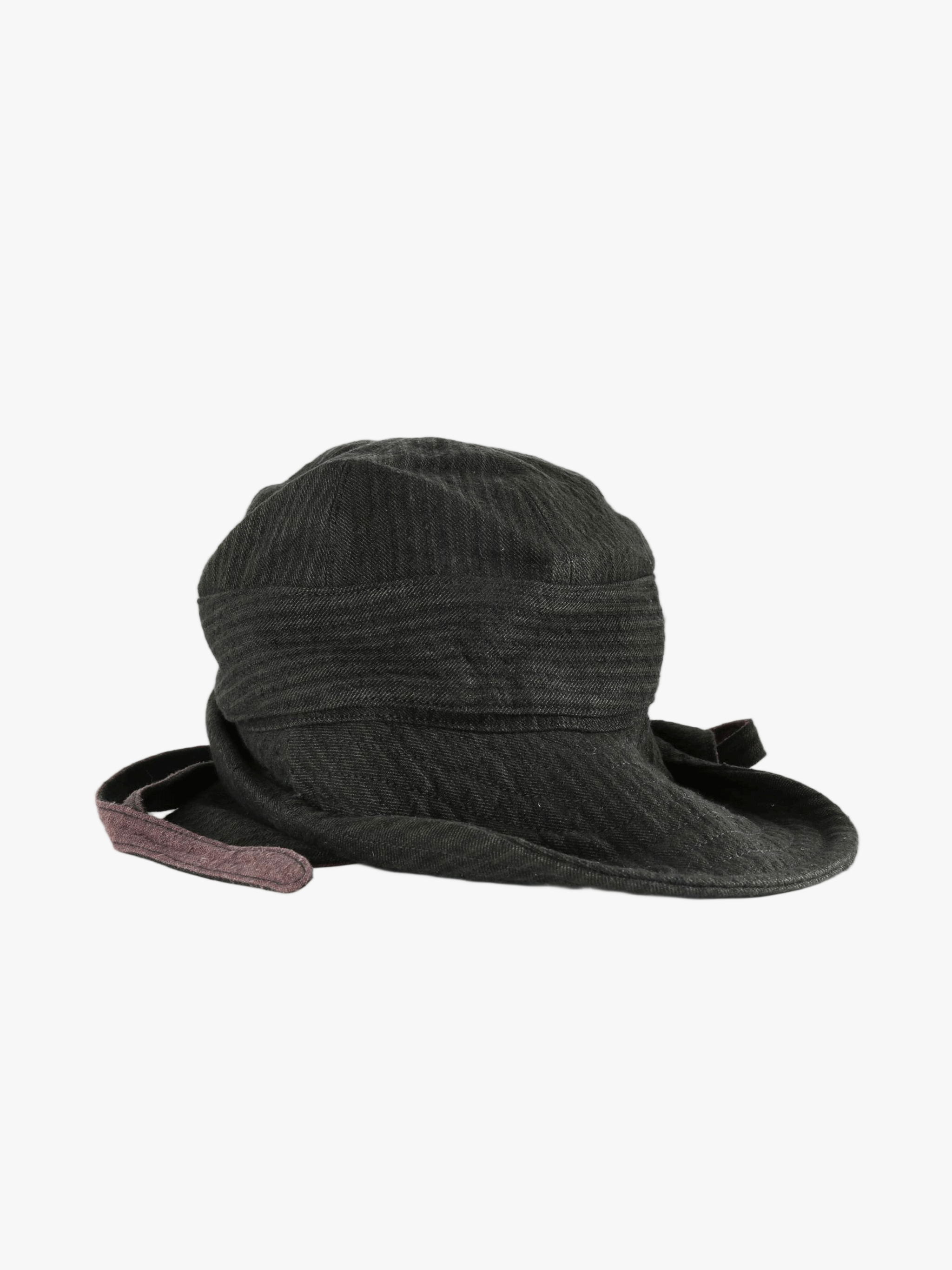 Black hat, front view