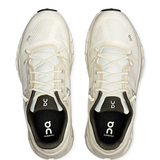Tan sneakers, top view