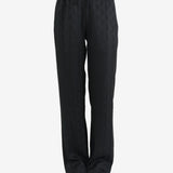 MARINE SERRE - Women Moon Sun Satin Jacquard Drawstring Trousers