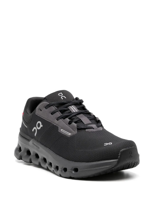 Black sneaker, side view