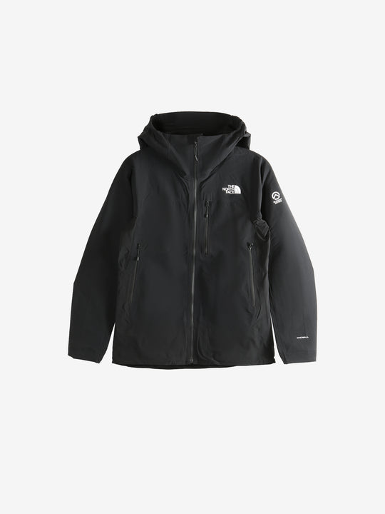 Black jackets-coats, front view