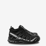 Black sneakers, front view