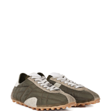 Green shoes, side view